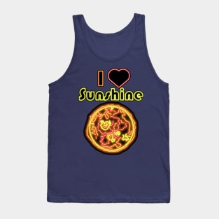 Electric Solar System I Love Sunshine Tank Top